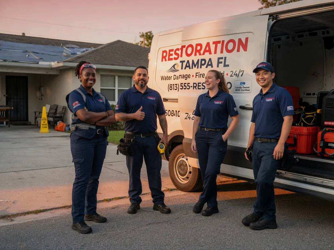 Water Damage Restoration company in Sidney, TX