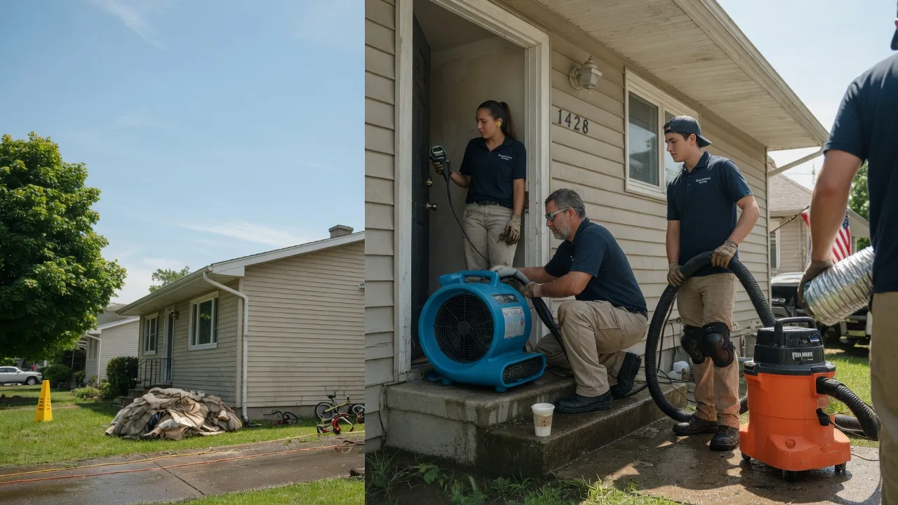Water Damage Restoration in Sidney, TX near me